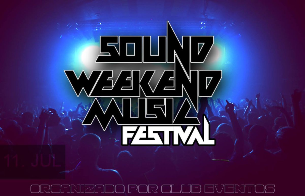 SoundWeekendMF's tweet photo. Todos listo para #SoundWeekendMF estas listo para vivir la mejor experiencia. con los mejores Dj`s se parte de esto. http://t.co/26w01NhNgl