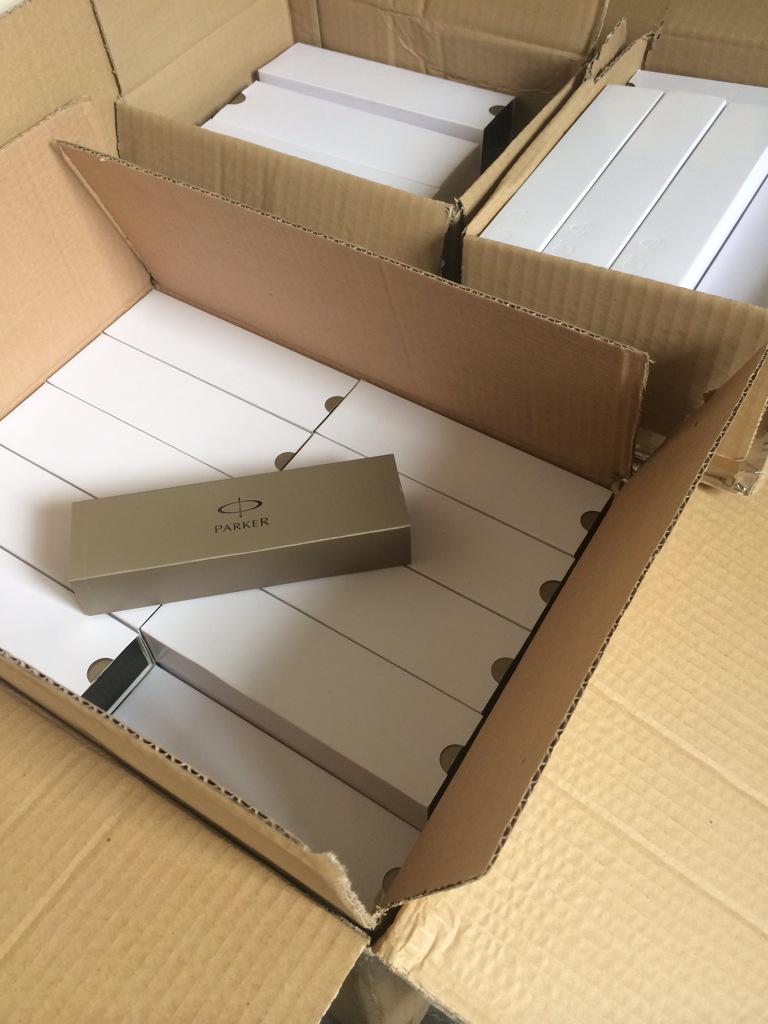 scottwrightIT's tweet image. Did you know we have over 500 Parker Pens in stock? Ready for quick dispatch! Drop us a tweet for the best £ #kprs