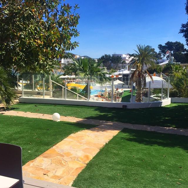 Not a bad view at breakfast from the #thboceanbeachhotel #oceanbeachibiza #oceanbeach2015 #OB2015 #ibiza #ibiza2015…