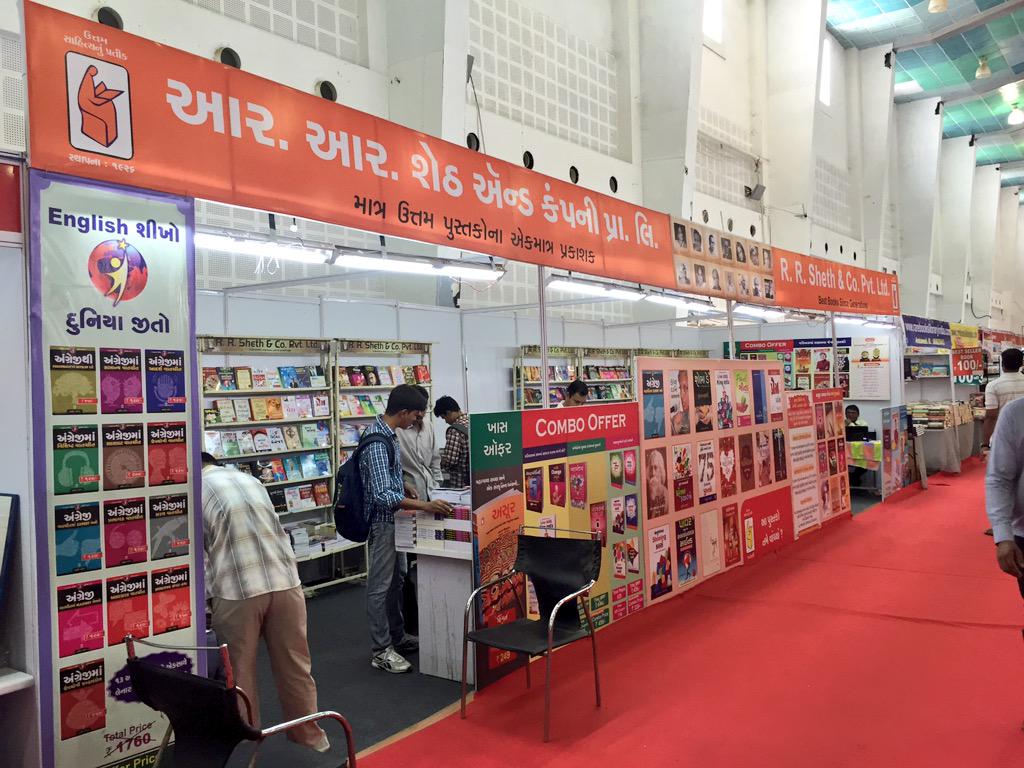 RRShethBooks's tweet photo. R R Sheth book store at Amdavad Book Fair in Convention Hall. Did you check range of exciting books? http://t.co/rlfqGjBRs1