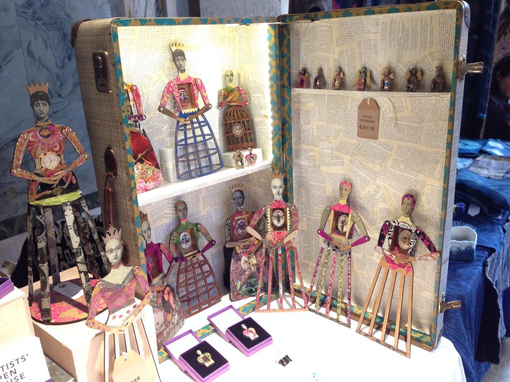 gabrielaszulman's tweet photo. At @IntrigueLDN #shoreditch Town Hall with @flextiles &amp; lots of other talented makers
#craft #art #design #giftideas http://t.co/iqW2soJBtX