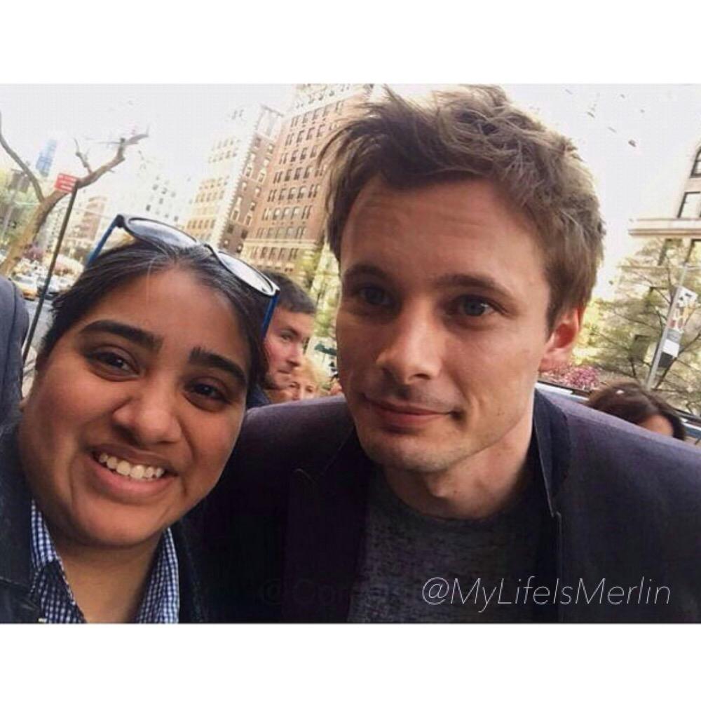 MyLifeIsMerlin's tweet image. _____#new

Bradley James (aka Arthur) at 2015 A+E Network Upfront in New York City. 
-April 30th, 2015.