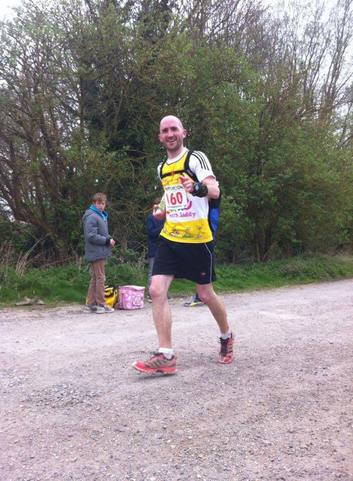 SmileWithSiddy's tweet photo. Dave should be into the last 5 miles by now, hope it's downhill. https://t.co/KcMSGecQLR http://t.co/CvafVHJsf7