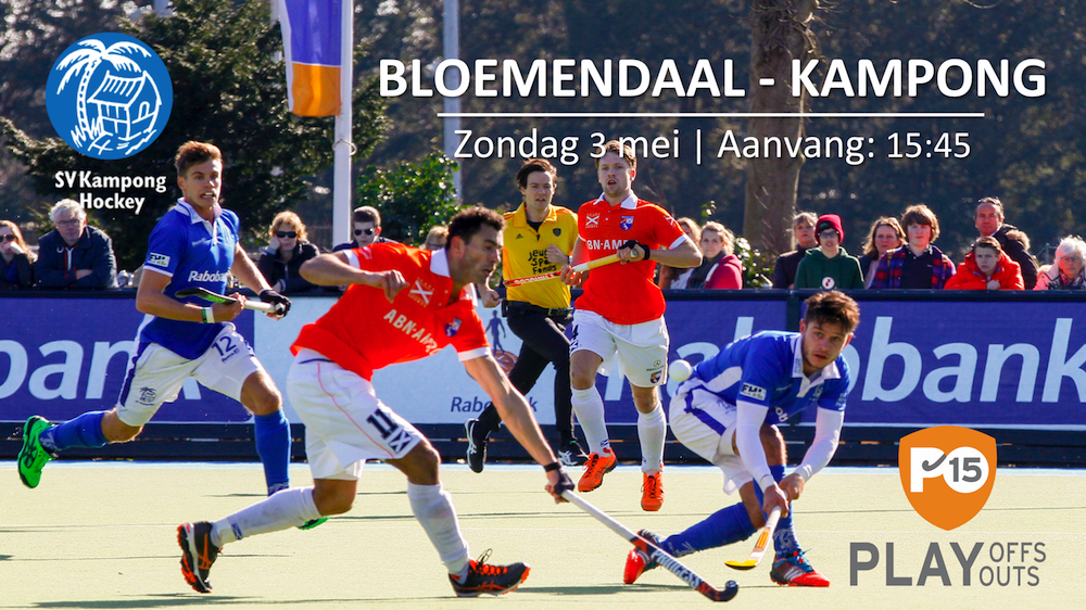 MATCHDAY!!! @hcbloemendaal - <a href="/KampongHeren1/">Kampong Heren 1</a> Kaartverkoop via bit.ly/KaartjesBLOKAM  <a href="/BWA_Kampong/">Blue White Army</a> #BLOKAM #PO15