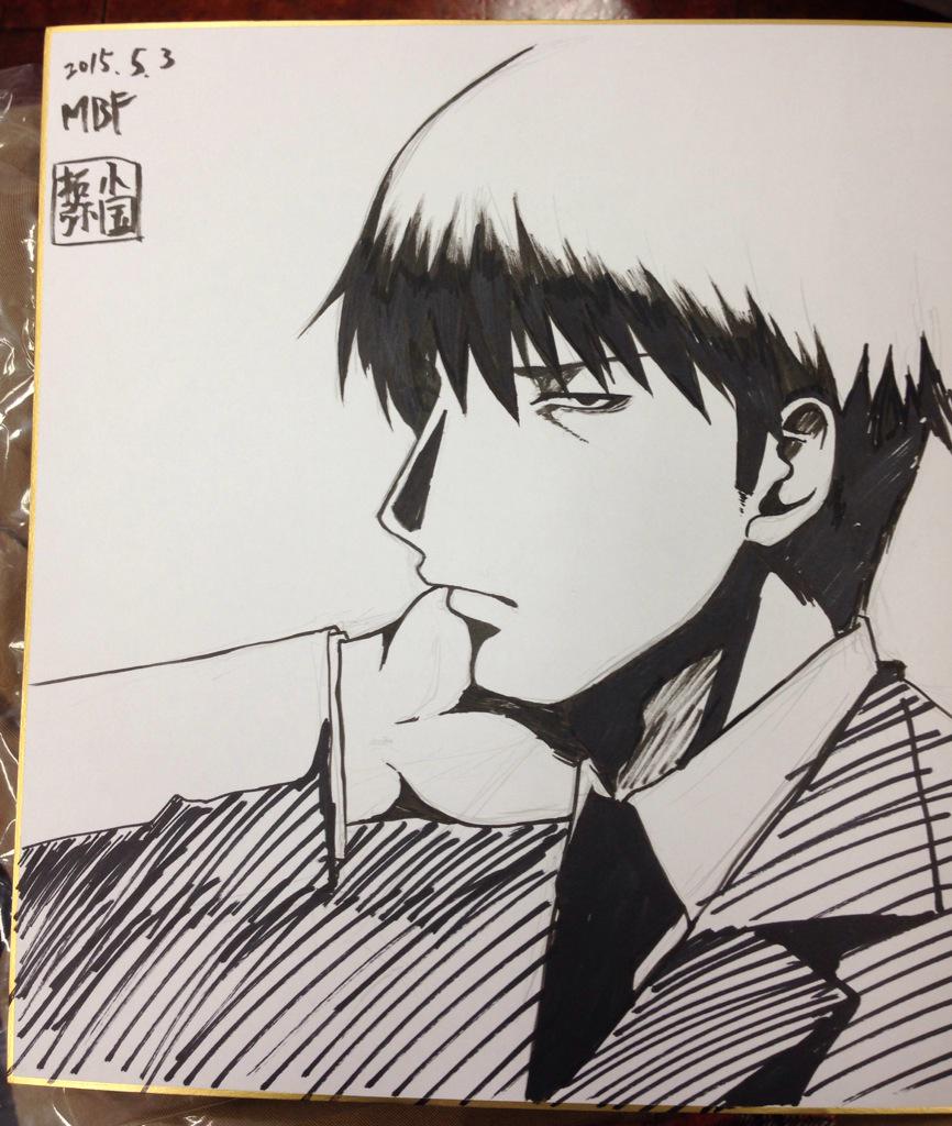 @ogu2taku8 
武内Pの色紙当たりました*\(^o^)/*
かっこよすぎます!!!
ありがとうございますm(__)m 