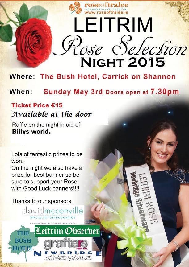 LeitrimRose's tweet photo. We cant wait to see you all tonight at The Bush Hotel @hotelleitrim  tickets €15 on the door! http://t.co/yGu8d4DOZg