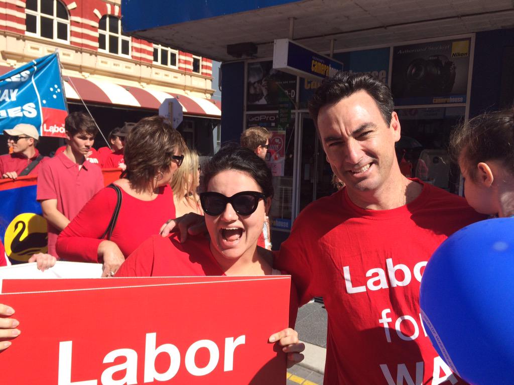 TimHammond1's tweet photo. Back to Perth today - the union movement &amp; the ALP marching side by side fro May Day #ourlabor http://t.co/u0nWaOALlB