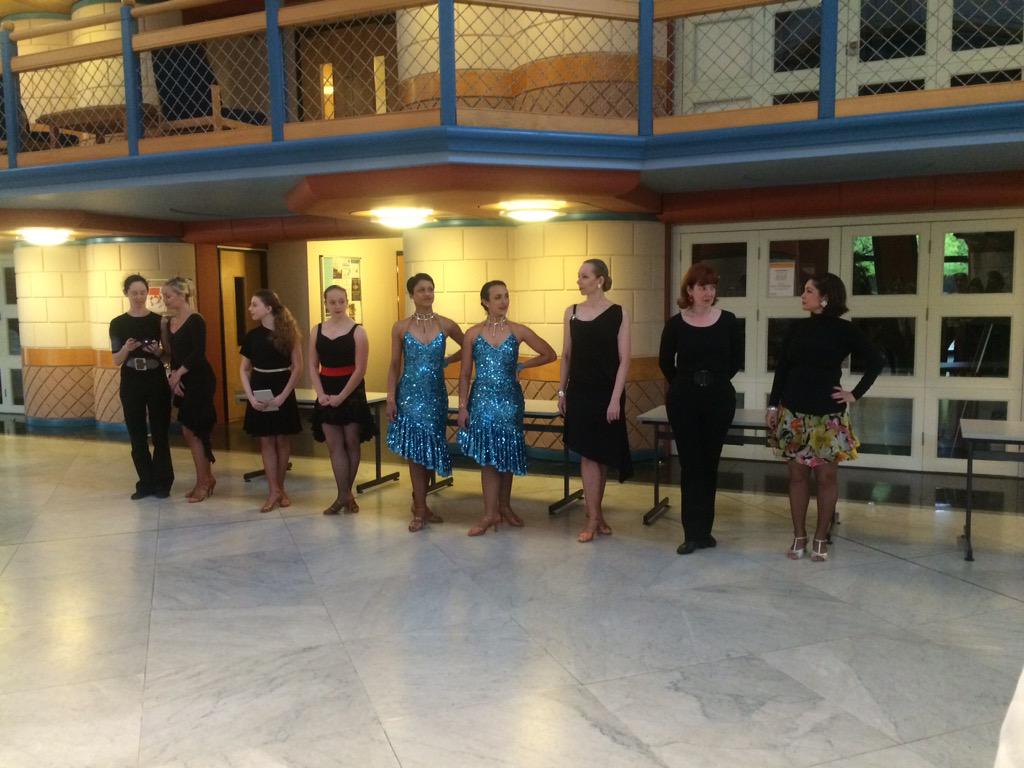 Julia_Camb's tweet photo. #enterpriseWISE surprise dance lesson at 9am http://t.co/67IEOPCW4N