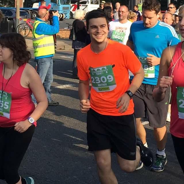 ReevesComms's tweet photo. Good luck to our very own @hellomattwalker, who is doing the @BirminghamRun today! What a trooper! http://t.co/4wzq5NPaMe
