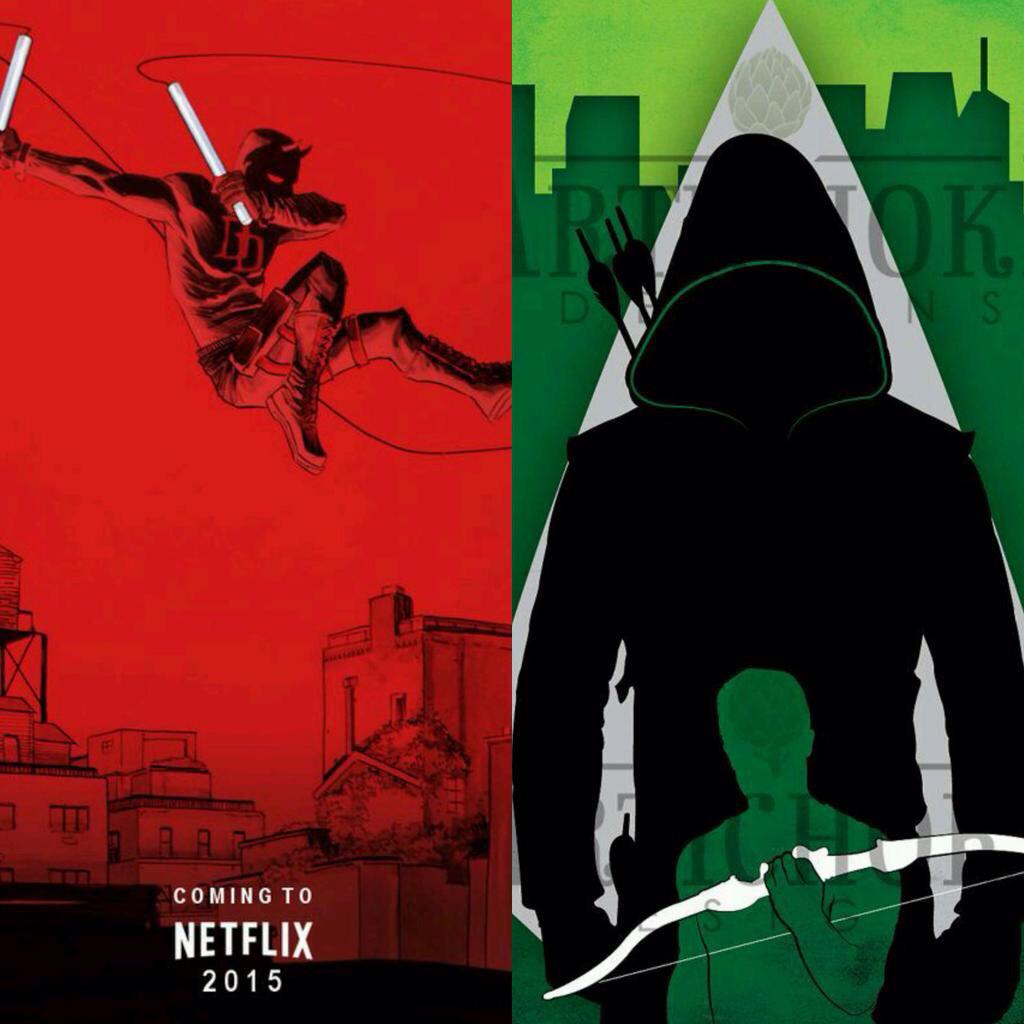 bookscopes's tweet photo. Face off of the day:

RT for Daredevil
Fav for Arrow http://t.co/viT9krENW9