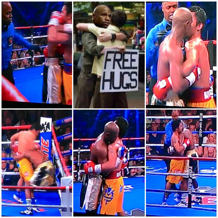 BakerRhia's tweet photo. What we learned about surviving the ring today: outwit, outrun and "outhug" your opponent. #MayPac http://t.co/zO7VY2A2xB
