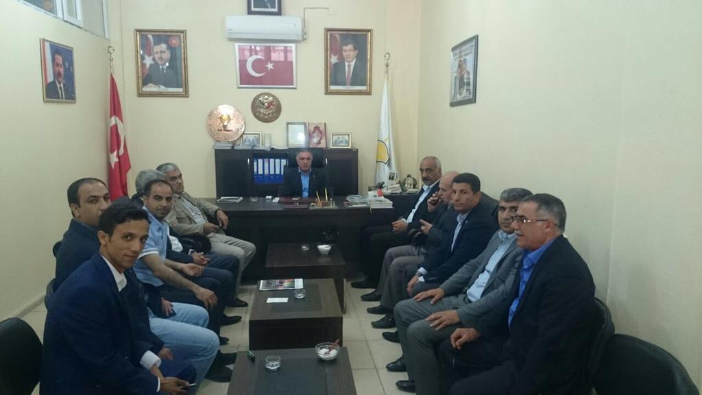aslanalibayik's tweet photo. Ak Parti Ceylanpınar İlçe Başkanı Sn Ahmet GÜLTEKİN'e Makamında nezaket ziyaretinde bulunduk... http://t.co/ZoX4uwR7uQ