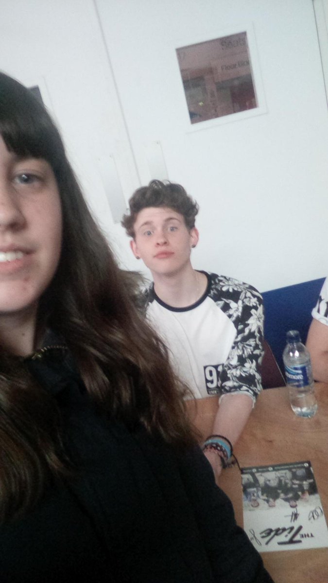 McVeyAndSimpson's tweet photo. Bae goals @TheTideAustin @thetidenate @TheTideLevi @thetidedrew #TheTideOnTour #TheTideSigning http://t.co/IEW9cM9P0U