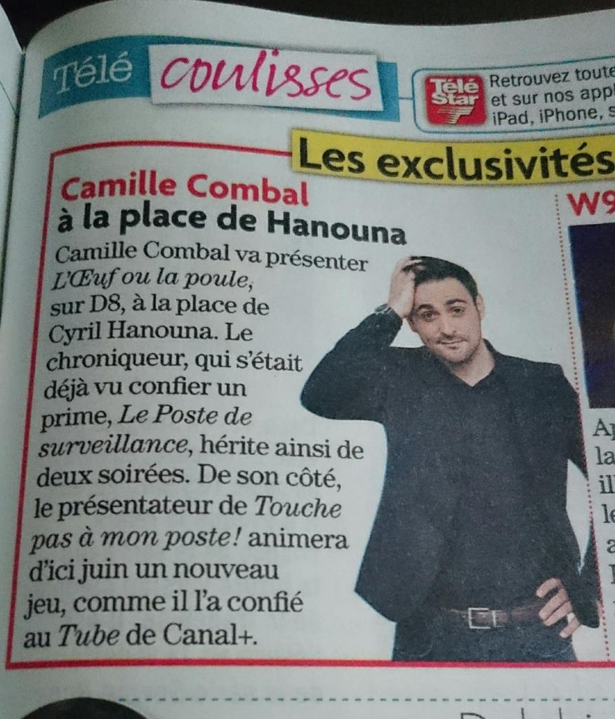 Dans le dernier numéro de #téléstar
