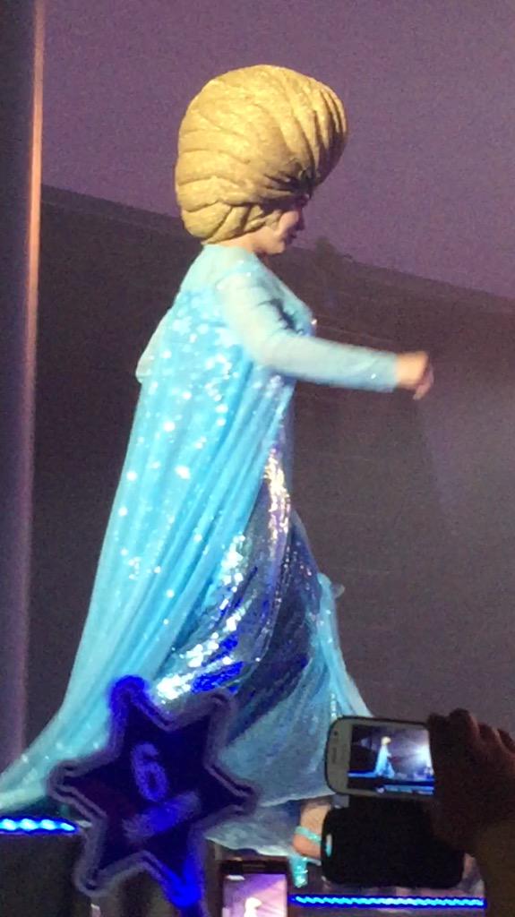 Kyu elsa 😂😂 #SS6INA cr. piglet_bm