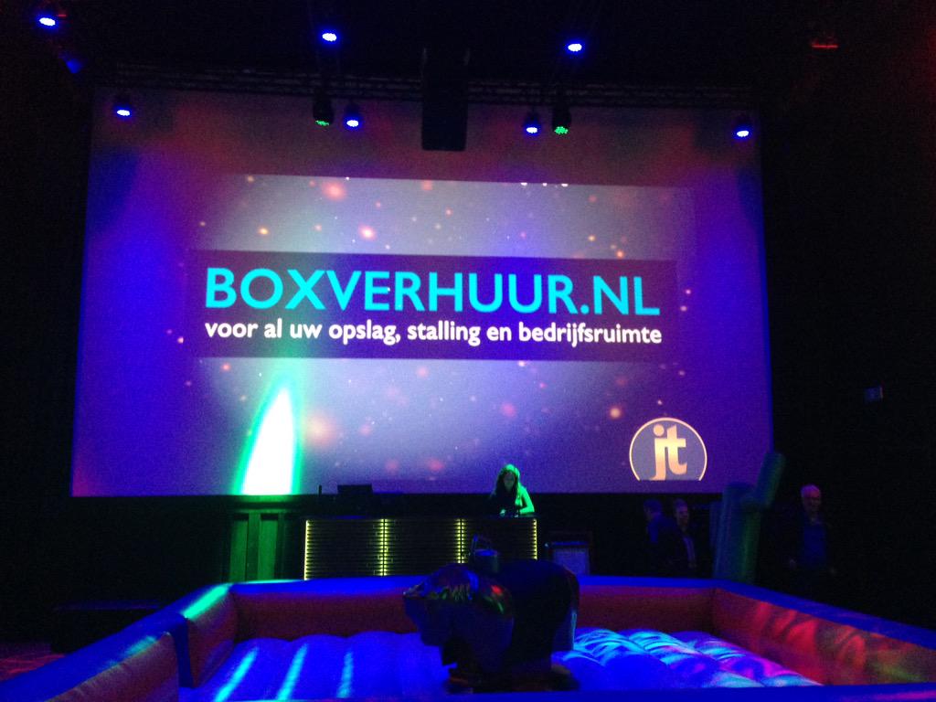 Boxverhuur.nl maakt ook reclame in de JT bioscoop in Hoogeveen