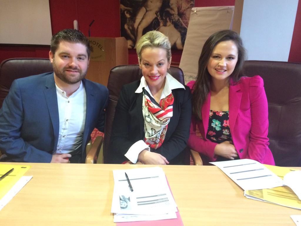 LeitrimRose's tweet photo. Our judges! #LeitrimRose http://t.co/2hwEVSU29V