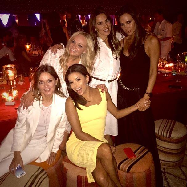   It\s a Spice Girls reunion at last with Victoria Beckham   - so happy to be there