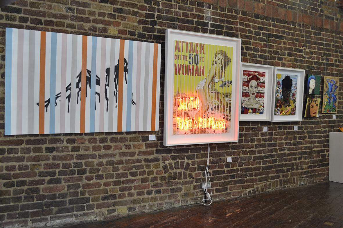ExhibitHere's tweet photo. So vibrant! #Artworks by @TeagueArt, @jessdewahls, @MalindaArt &amp; @BTreeby #RareArtExhibition @MenierGallery http://t.co/5fWybU44Zp