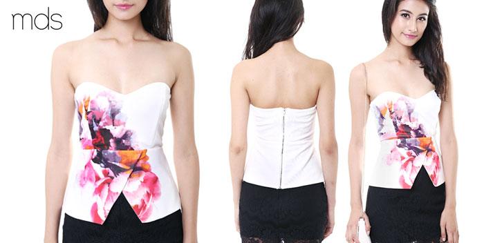 JapalangBlog's tweet photo. MDS COLLECTIONS Floral Splash Tube Top S$39.90 http://t.co/pXVl6ASxxT #ootd #mdscollections #blogshop #sgblogshop http://t.co/9qvcVS62qb