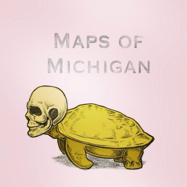 mapsofmichigan's tweet photo. We don't do photo shoots...  (Artwork credit to Keith Rabbitte) http://t.co/3pYf6w4Ljg
