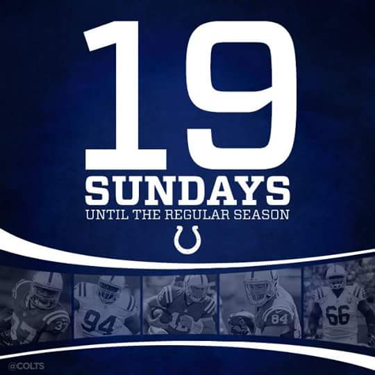 Colts_GirlsMx's tweet photo. #ColtsGirls después de un #DraftNFL con sabor agridulce para Indy solo nos faltan 19 domingos para el #Kickoff2015 http://t.co/yhcmusv2Z0