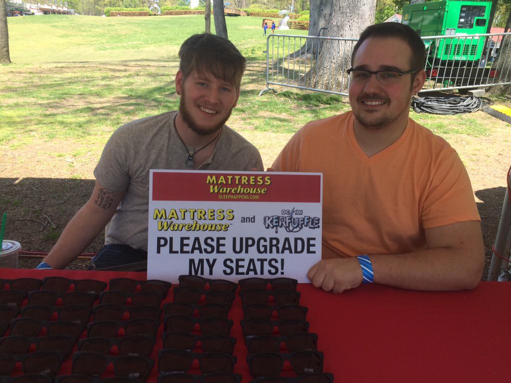 HappyPublisher's tweet image. At #Kerfuffle with @SleepHappens win upgrade of your seats to Come to booth!