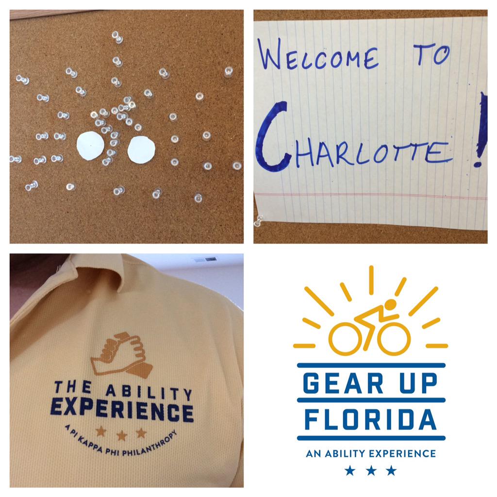 The #GUF2015 Crew is in #CLT! Time for Orientation and the start of <a href="/AbilityEXP/">The Ability Experience</a>'s summer events! <a href="/PiKappaPhi/">Pi Kappa Phi</a>