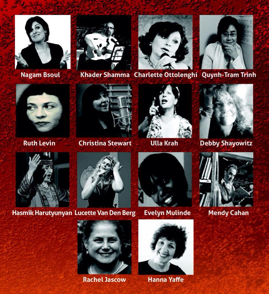 LullabyProject's tweet photo. The vocalists on my latest CD http://t.co/ZriqcGtt26