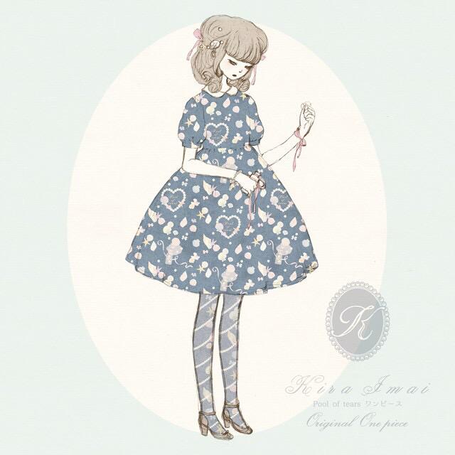 今井キラ Pool Of Tearsワンピース デザイン画 Http T Co Uu51kctr8q