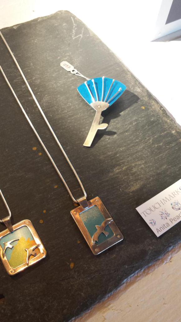 NSomersetArts's tweet photo. Beautiful and eclectic jewellery from Touchmark Guild in the barn at #venue48 #NSAW15 http://t.co/SfELr0NTqW