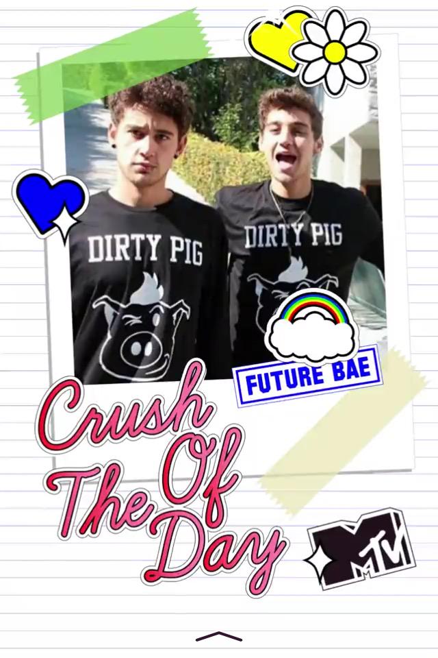 Whoop you made it on to mtv crush of the day happy birthday          