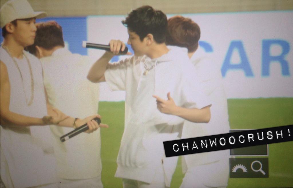 [PREVIEW] 150503 Chanwoo at Suwon JS Cup (cr: ChanwooTH)