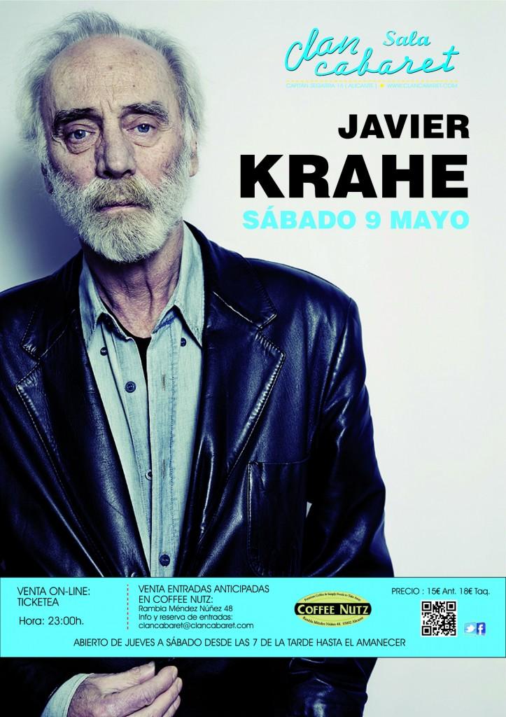 ClanCabaret's tweet photo. Sábado 9 Javier Krahe  http://t.co/jjGd6ulR1u vía @clancabaret #JavierKrahe #Alicante #Acustico http://t.co/nnKz2Qsb60
