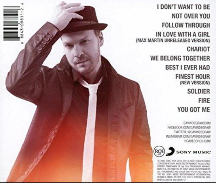 DeGrawNorway's tweet photo. 🎶 If you haven't already! check @GavinDeGraw's latest album "Finest Hour" ➡️ http://t.co/RsTtOwqMWs #LoadedWithHits http://t.co/bLHMCj7eIo