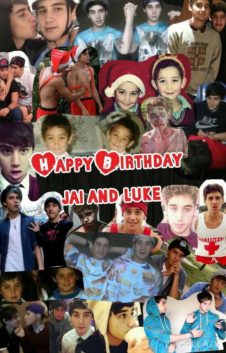 Happy birthday to the most fun twins kisses from chile           