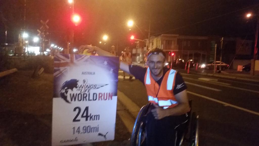 NeilPatterson24's tweet image. Just finished @WFLWorldRun in Melb raising funds for #spinalcordresearch @WingsforLifeUK @AusSailingTeam @AussieGrit
