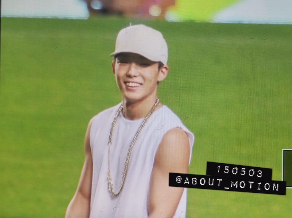 150503 JS수원컵 : 지원이두 엄청나게 오랜만이다😭 왤케 멋있어졌니?! #바비 #BOBBY #김지원 #지원 #Jiwon #iKON