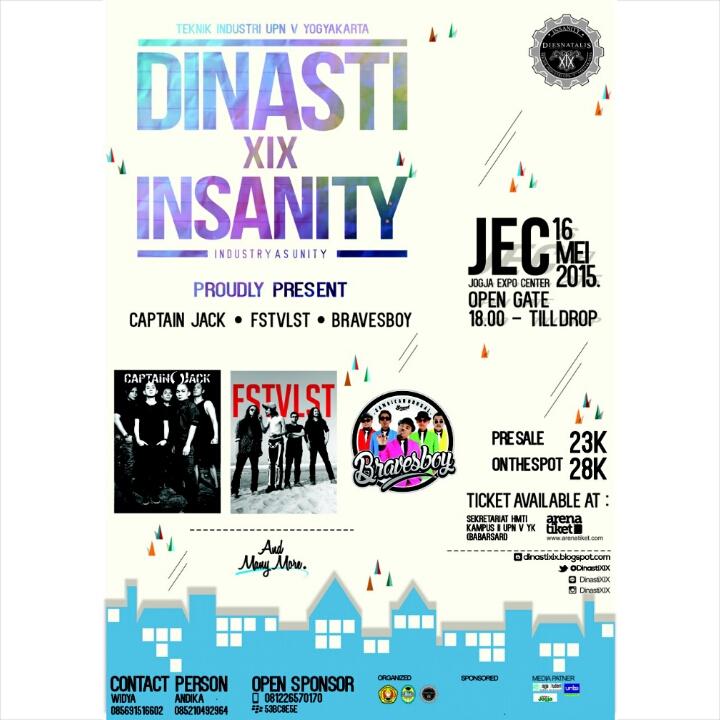 XXI_Infinity's tweet photo. @MJAbstrack_wsb next trip @captainjackband at JEC 16mei 2015🙌🙌 http://t.co/O08hyQz8WU