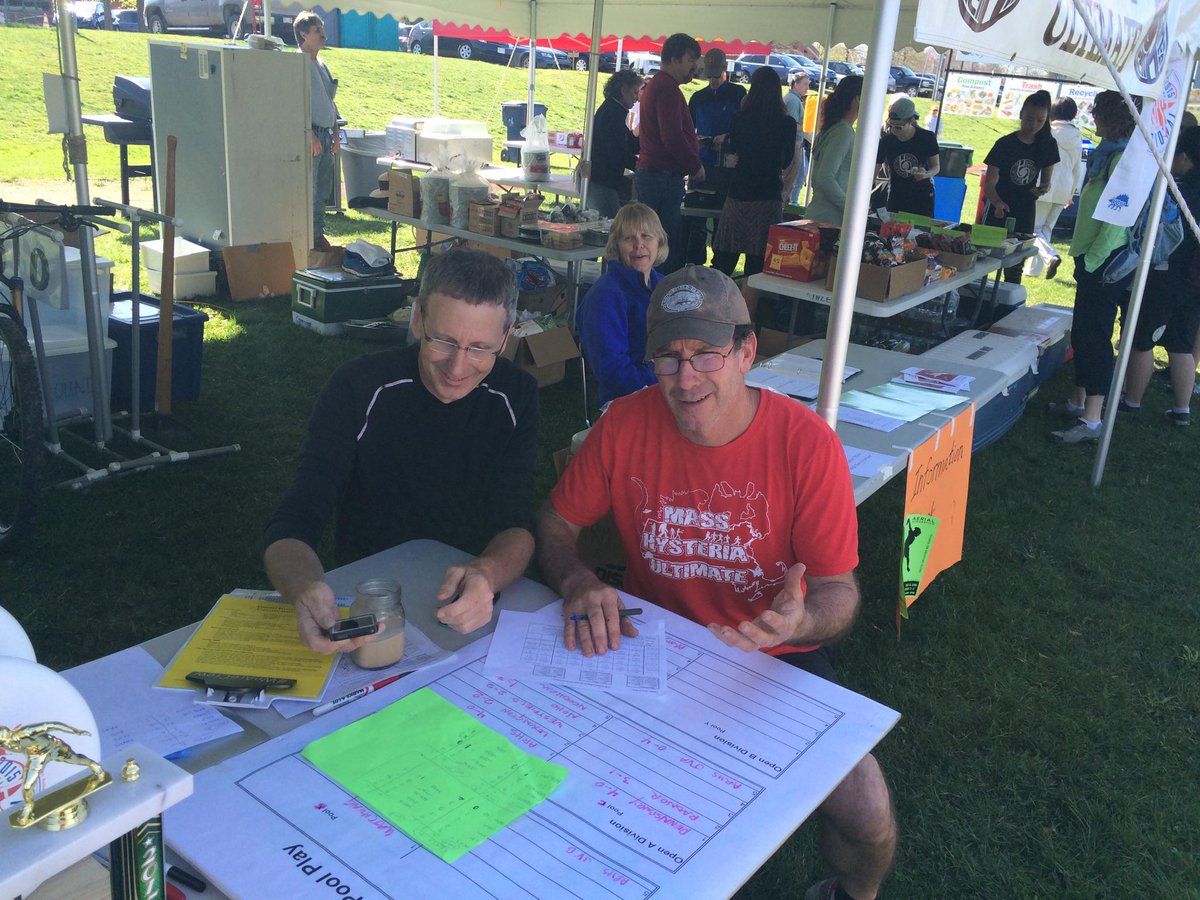 jpistrang's tweet photo. #Aiultimatetourn scorekeepers at work http://t.co/9RlFuMBorN