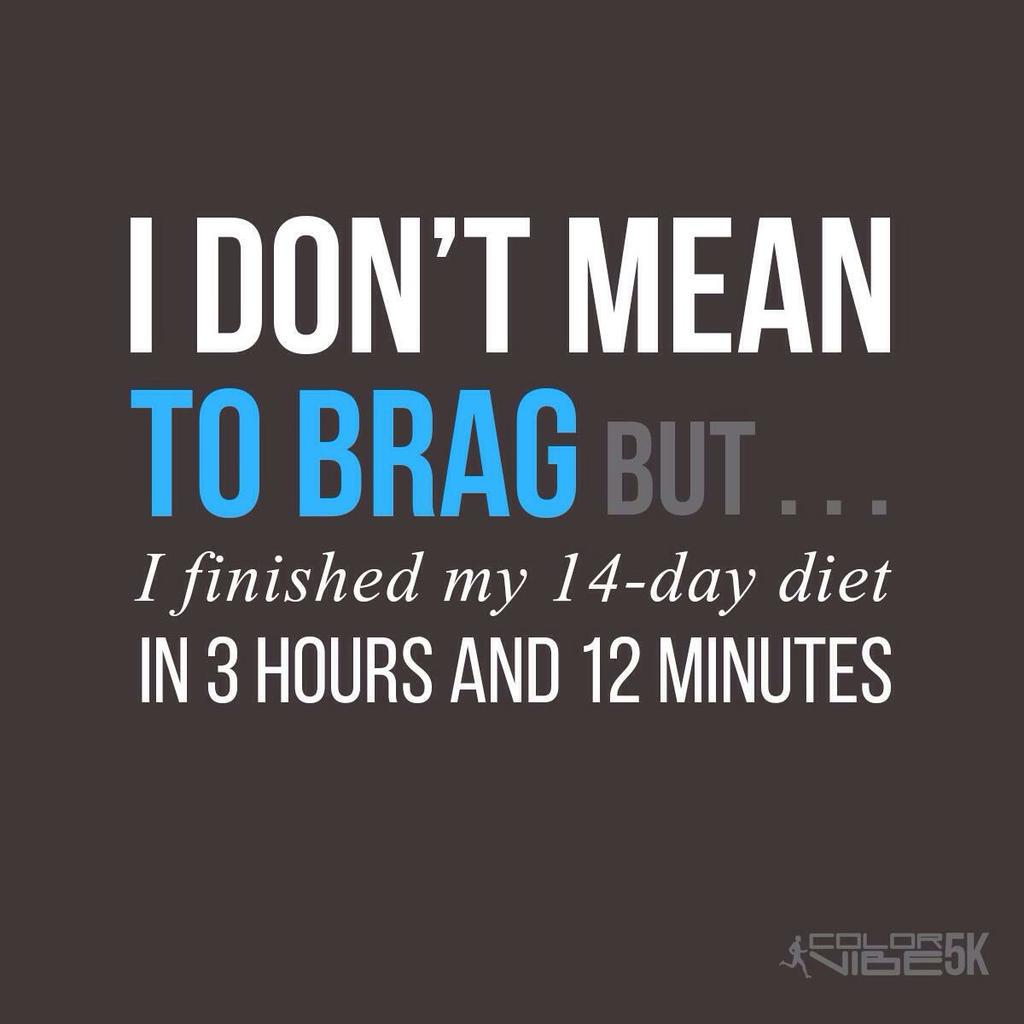 I don't mean to brag...