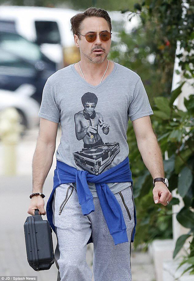 t shirt bruce lee dj tony stark