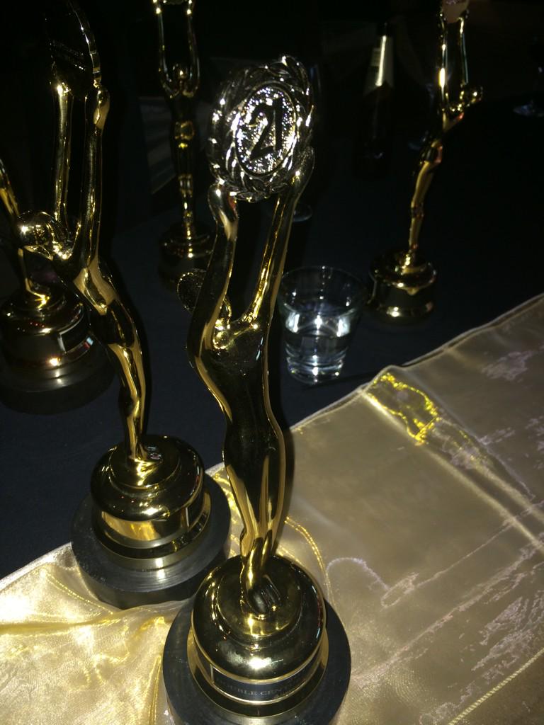 The only gold statues worth winning tonight #logies2015 #Century21 #Centurion