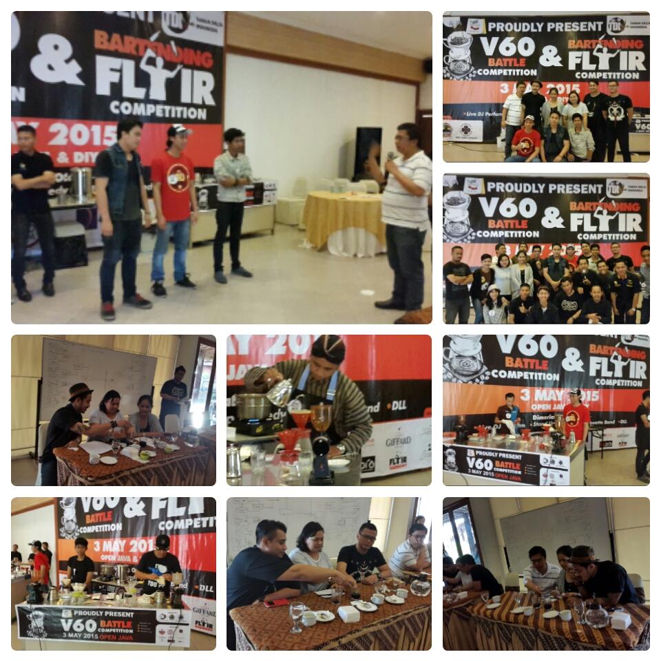 V60 battle competition
Congrats to Arfi,Ridwan&amp;Harit
Thanks for all judge, also #kampoengsemarang &amp; <a href="/SBS_Semarang/">SMG-Barista Society</a>