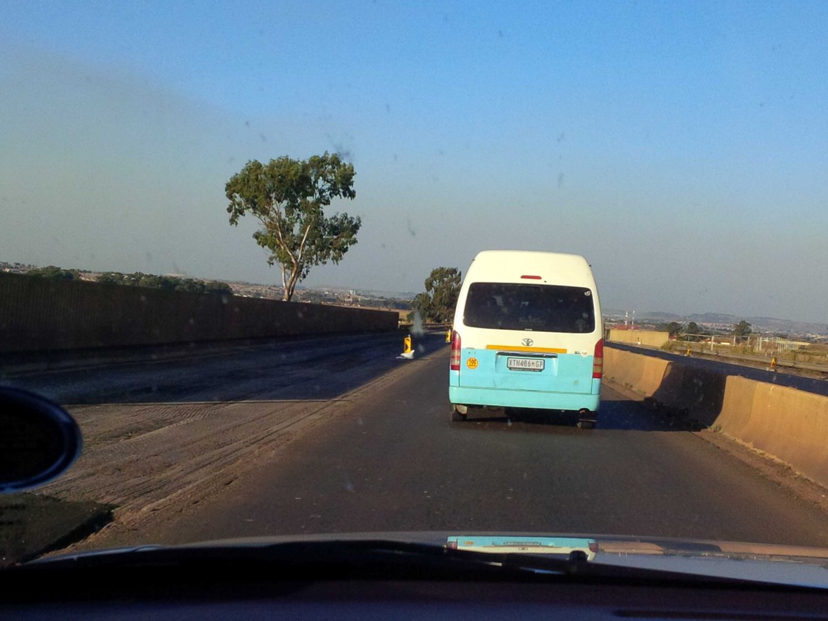 swank_ZA's tweet photo. Since when's it "normal" 2 push sum1 else off the Road?  More so when carring Passengers. #dangerous @NameNShameSA http://t.co/U8aKKwAy7b
