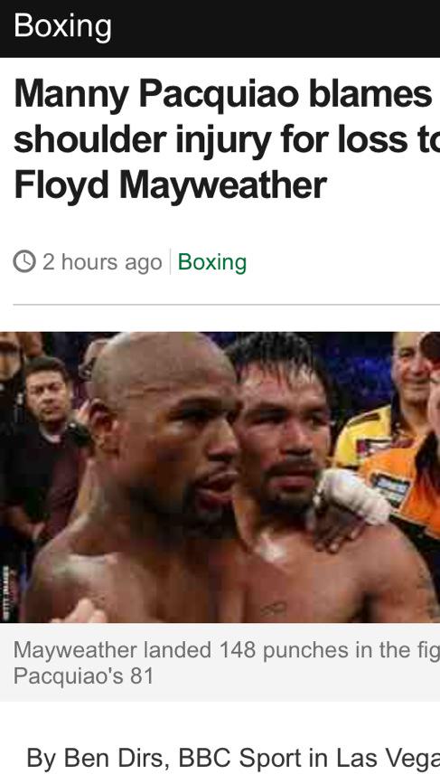 BNnutritionUK's tweet photo. #tmt #maypac cant hear all the #Pacquiao fans? Some even claiming he was robbed 😂😂😂 http://t.co/f3ARBU95t0