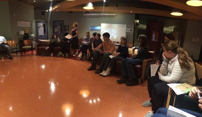 iCreateCB's tweet image. "Engaging Sound" workshop with Adrian Ivakhiv &amp;amp; Marcia Ostashewski #iEngage #iCreate