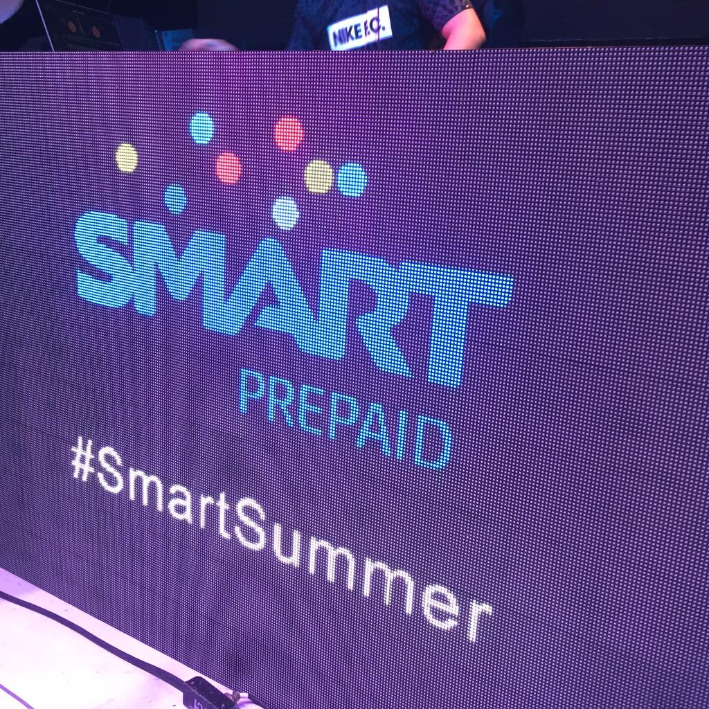 manilaconcerts's tweet photo. Last hurrah for the #SmartSummer Labor Day Weekend in Boracay! #SmartLiveAllOut http://t.co/0kKGNTdNGQ