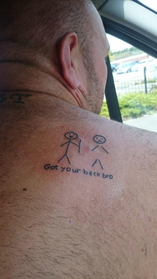shit_tats's tweet photo. Homies be like... http://t.co/2gFpjYg8Kt