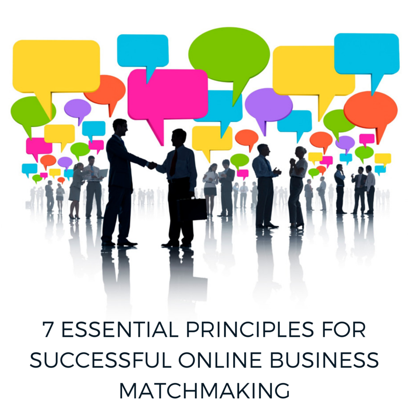 Konnecti's tweet photo. 7 Essential Principles For Successful Online Business Matchmaking http://t.co/G7YsLjfl4m #networking #b2b http://t.co/SZgcrqKR9s
